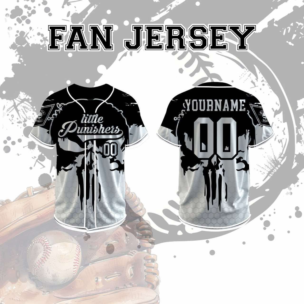 Little Punishers Baseball Uniform Bundle