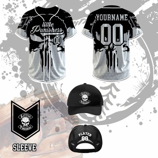 Little Punishers Baseball Uniform Bundle